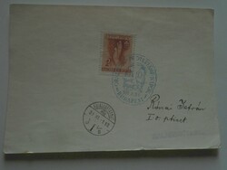 D200867 - Protestant days Budapest - Balassagyarmat 1939 István Rónai postal clerk