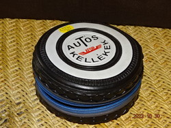 Rare !! Áfor advertising artificial leather small bag tire shape (retro!!!)
