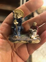 KInai kerámia szobor, antik, 6 x 5 cm-es nagyságú ritkaság.6825