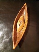 János Kornfeld ceramic ikebana bowl