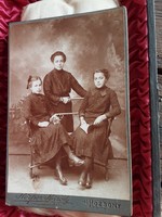 Old antique Bratislava family photo