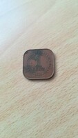Malaysia - malaya 1 cent 1939 12x12 mm