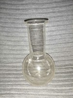 Üveg váza, 16 cm magas (A5)