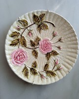 Körmöcbánya rose wall plate with spring holder 17 cm