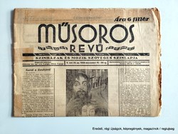 1934 December 15 - 30 / program revue / as a gift :-) original, old newspaper no.: 26572
