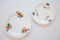 Kínai mintás porcelán tányérok
