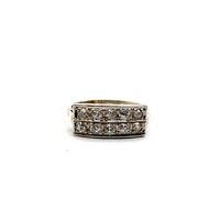 4623. Art Deco Gyűrű Gyémántokkal