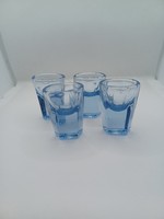Art Deco  kék poharak