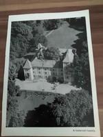 Aerial photo, Hédervár castle, page size: 16 cm x 11.5 cm