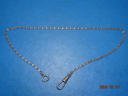 Old marked silver pocket watch chain pocket watch chain