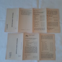 MEDICINA KÖNYVKIADÓ prospektus 1969. és 1970.évben megjelenő Panoráma útikönyvekről+ megrendelőlap