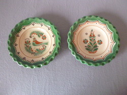 Ceramic wall plates from Abaújszántó.