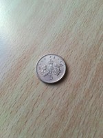 Egyesült Királyság - Anglia 5 Pence 1990  Ø18mm