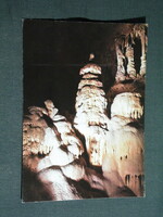 Képeslap, Aggtelek Jósvafő, Baradla cseppkőbarlang, Kínai pagoda cseppkő