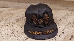 Bmv leather cap