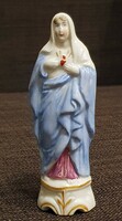 Old, porcelain, Virgin Mary, table statue. 10 cm high.