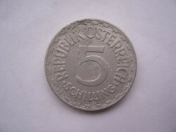 Austria 5 schillings 1952