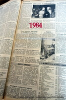 40. SZÜLETÉSNAPRA !?  / 1984 február 1  /  NÉPSZABADSÁG  /  Újság - Magyar / Napilap. Ssz.:  26412
