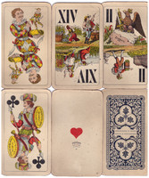 169. Tarokk kártya Játékkártyagyár és Nyomda Budapest 1960 körül