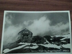 Ausztria, Sommerskischule, Siegerland Hütte 2720 m, 1936, photo Syd Teleki