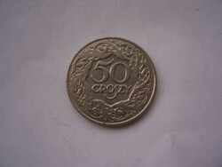 Lengyelország 50 Groszy 1923 Ni