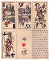 174. Tarokk kártya Piatnik Budapest Csengeri utcza 11. 1900 körül