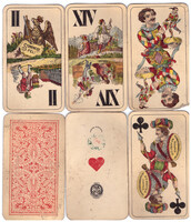 186. Tarokk kártya Optima Budapest 1930 körül