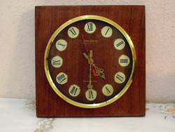 Jantar retro Russian wall clock