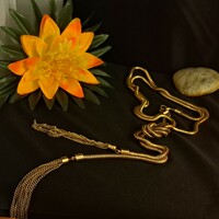 Israeli gold-plated necklaces 90 cm