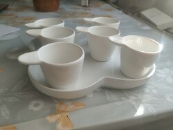 Különleges kávéskészlet eladó!Francia porcelán kávéskészlet   eladó!