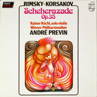 Rimsky-Korsakov, Rainer Küchl, Wiener Philharmoniker, André Previn - Scheherazade Op. 35 (LP)