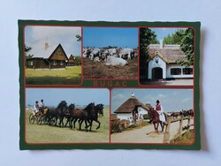Régi képeslap Bugac 1988
