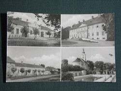 Postcard, boly, mosaic details, Batthyány-Montenuovo-castle, beach, Staltalán school
