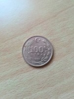 Törökország  100 Lira 1988