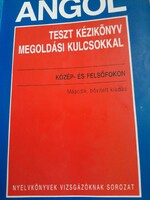 Angol teszt kézikönyv  közép-és felsőfokon 1998
