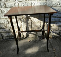 Antik thonet asztal lerakó, szerviz, home -office kávézó kisegítő asztal Szecessziós Art Deco