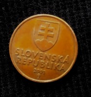 Szlovákia 50 halirov 2001 - 0075
