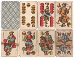 220. Mini magyar kártya Játékkártyagyár és Nyomda 29 lap 1960 körül