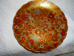 Antik Satsuma porcelán tál