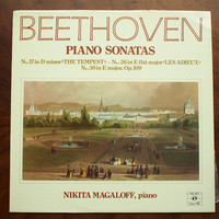 Beethoven, Nikita Magaloff - Piano Sonatas Nº 17, 26, 30 (LP, Album)