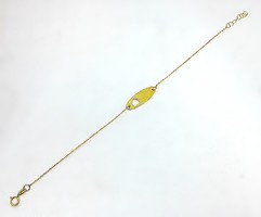 Gold heart baby bracelet (zal-au95485)