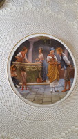 English Salisbury bone china decorative plate with the title 
