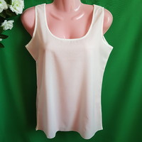 New M snow white sleeveless blouse, T-shirt, top