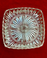 Thick divided serving bowl. 22 X 22x 4 cm