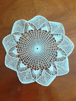 Crochet lace tablecloth. 28 Cm