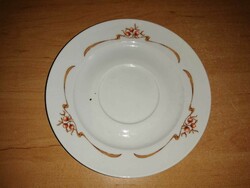 Alföldi porcelain saucer with rosehip pattern - dia. 15 cm (2p)