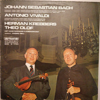 Herman Krebbers | Theo Olof | Amsterdams Kamerorkest - Bach - Vivaldi : Vioolconcerten (LP, Album)