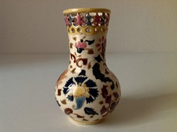 Zsolnay vase with Persian pattern