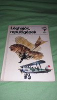 1984. Diver pocket book - lajos condor: airships, airplanes picture book according to the pictures kolibri móra 2
