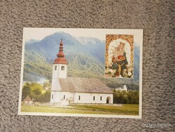 Bitnje Szlovénia postatiszta képeslap